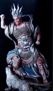 山西晉城古代道教泥塑彩繪二十八星宿 山西晉城古代道教泥塑彩繪二十八星宿