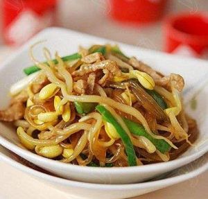 乾燒黃豆芽 乾燒黃豆芽