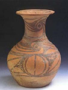 馬家窯文化彩陶鳥紋壺 馬家窯文化彩陶鳥紋壺