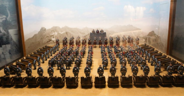 吳三桂駐軍場景復原模型