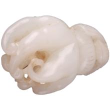 清白玉佛手煙墜 清白玉佛手煙墜