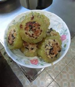 乾燒蘑菇木耳苦瓜釀肉 乾燒蘑菇木耳苦瓜釀肉