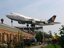 （圖）德國施佩耶爾科技博物館的波音747