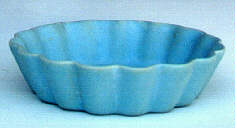 汝窯天青釉多棱碗