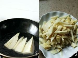 炒雪筍毛豆 炒雪筍毛豆