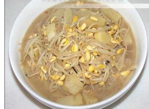 土豆豆芽湯
