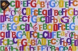 卡通譜本:中音樂符號 卡通譜本:中音樂符號