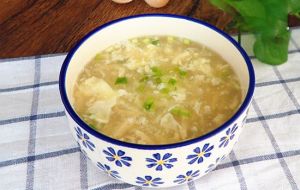 蛋花豆腐羹 蛋花豆腐羹