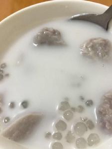 香芋西米椰子汁 香芋西米椰子汁