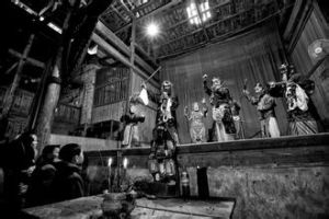 流坑古戲台 流坑古戲台