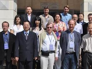 學院領導與比利時、法國大學代表合照