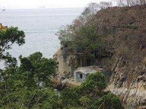 （圖）公園附近的戰時碉堡