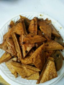 孜然煎豆乾 孜然煎豆乾