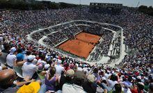 2011羅馬大師賽場景