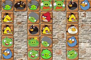 憤怒小鳥連連看遊戲畫面