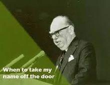 When to take my name off the door