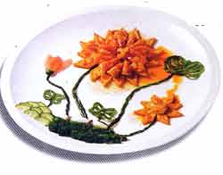 荷花豆腐大蝦 荷花豆腐大蝦