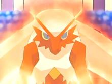 火焰雞發動了特性猛火