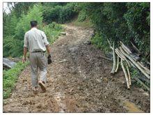 石灰山自然村通村道路