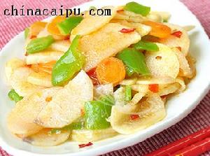 蒜蓉辣椒醬燴山藥