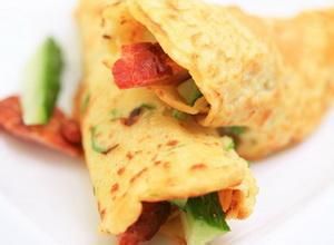 胡蘿蔔香蔥雞蛋餅 胡蘿蔔香蔥雞蛋餅