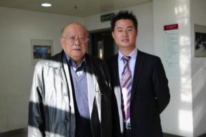 李升泉律師與江平教授合影