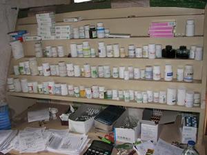尖溝村：藥品