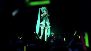 演唱會上的初音未來