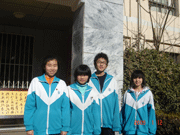 “瞭望杯”時事競賽優秀獎獲得者——李佳桂、苗青、程鈺琴、向震宇