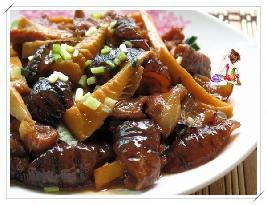 春筍燒海參 春筍燒海參