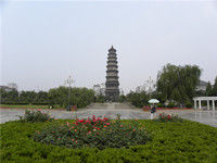 滕州地標-龍泉塔