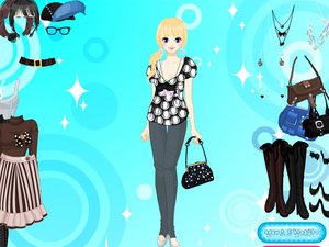 清秀白衣少女 清秀白衣少女