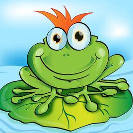 荷葉上的青蛙 荷葉上的青蛙