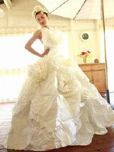 環保婚紗 環保婚紗