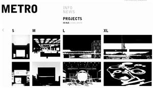 METRO建築師事務所不同尺度的設計作品