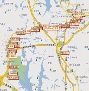 機荷高速公路地圖