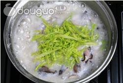 香菇瘦肉粥