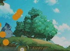 星星狐打泡泡怪