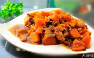 南瓜滷肉 南瓜滷肉