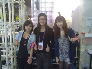 陳一鋒擔任2010年上海世博會日本產業館總調音師