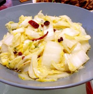 熗炒圓白菜 熗炒圓白菜