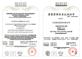 雲南銅業股份有限公司