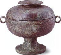 青銅帶蓋豆 青銅帶蓋豆