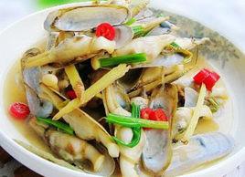 蔥姜炒蟶子 蔥姜炒蟶子