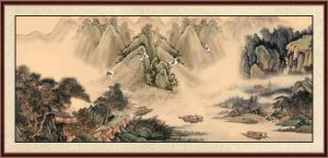 山水風景畫 山水風景畫