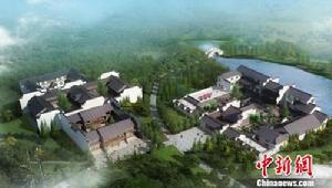 孔目湖徽派古建築