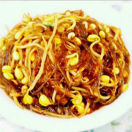 黃豆芽燉粉條 黃豆芽燉粉條