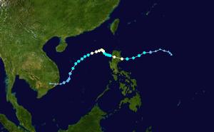 颱風琵琶路徑圖