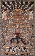 極樂世界宋錦圖軸