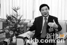 林元和卸任前，近日接受了新快報記者的專訪